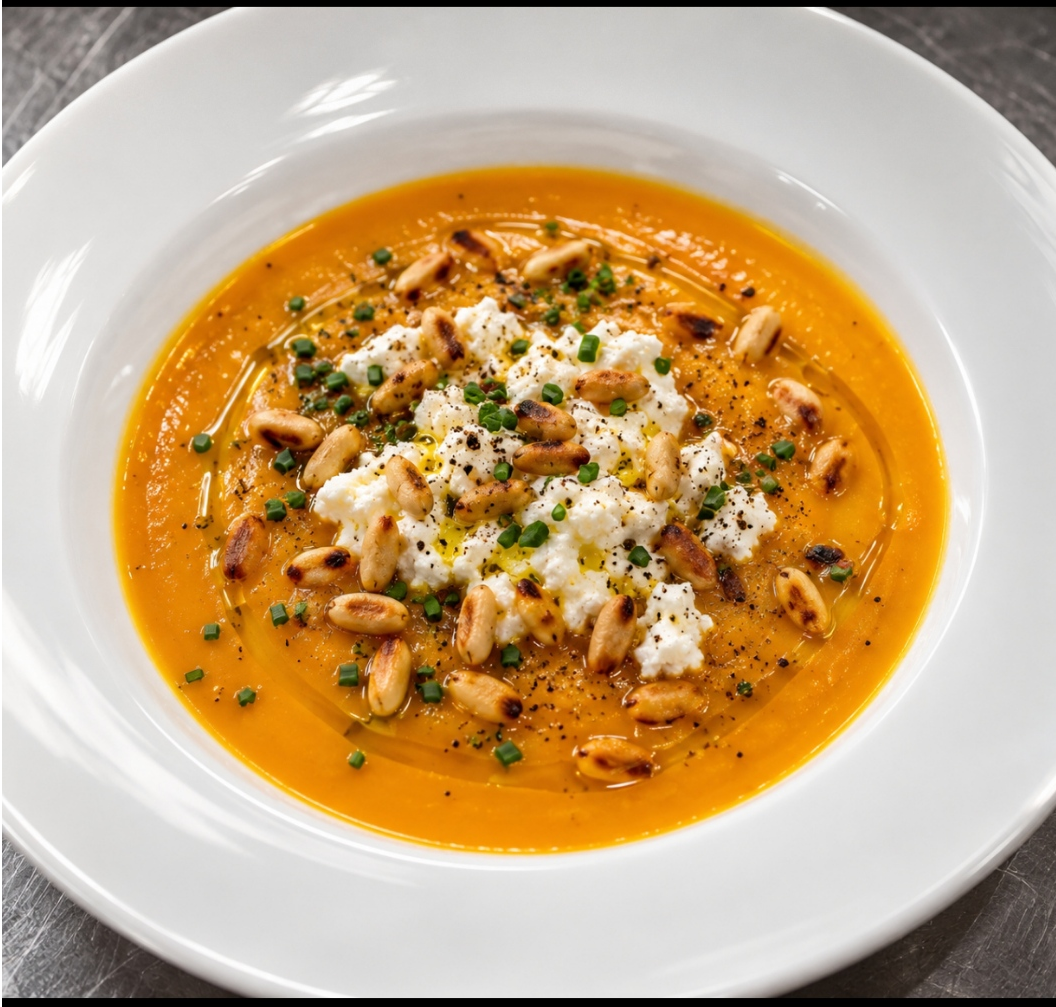 Crema de calabaza asada - Imagen 2