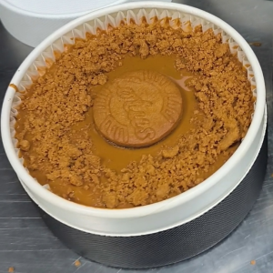 Tarta de queso Lotus individual