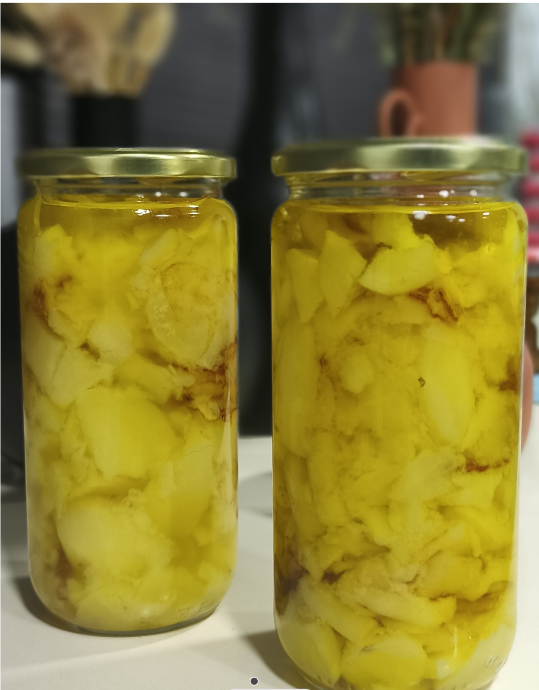 Patata pochada para tortillas o guarnición