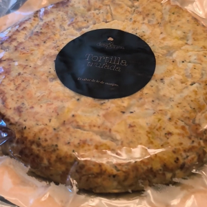 Tortilla de patatas trufada